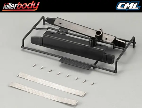 Killerbody Detail Scale Pedal Antiskid Plate & Abs Kb48601 – view 2