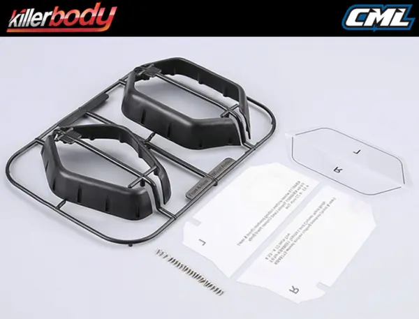 Killerbody Wheel Arches (Front & Rear)fit for Kb48601 Toyo
