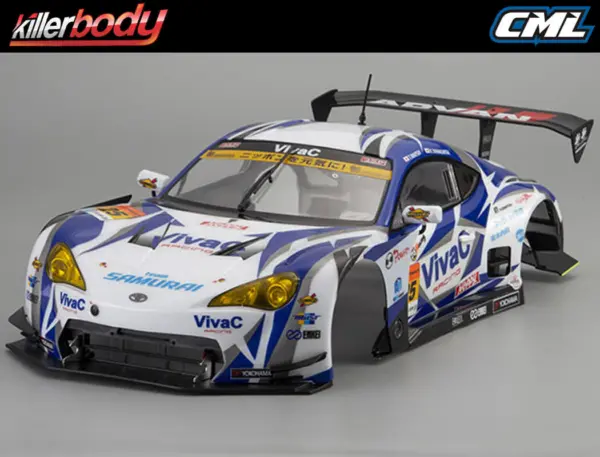 Killerbody Vivac 86 Mc Finished Bodyshell 1/10th