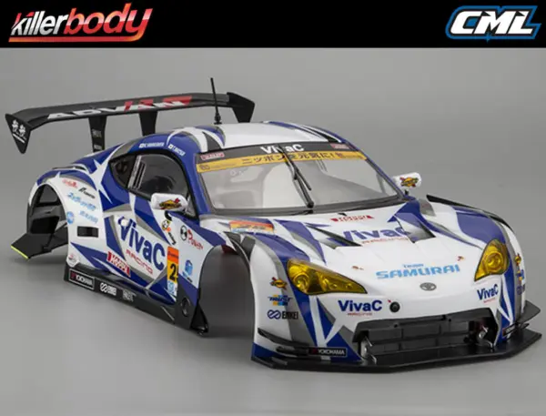 Killerbody Vivac 86 Mc Finished Bodyshell 1/10th
