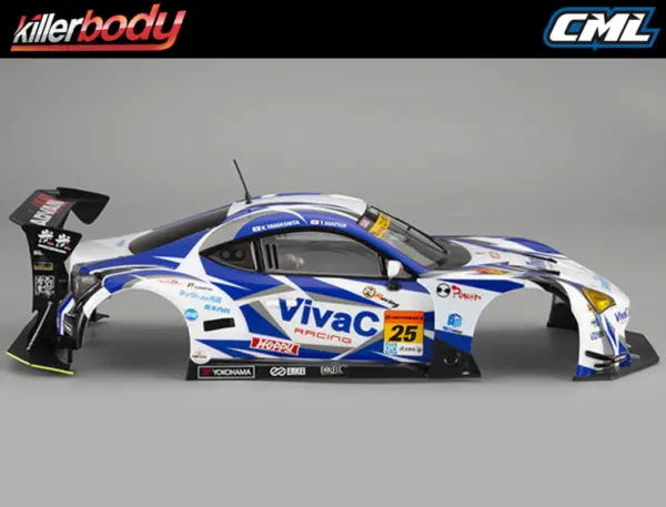 Killerbody Vivac 86 Mc Finished Bodyshell 1/10th