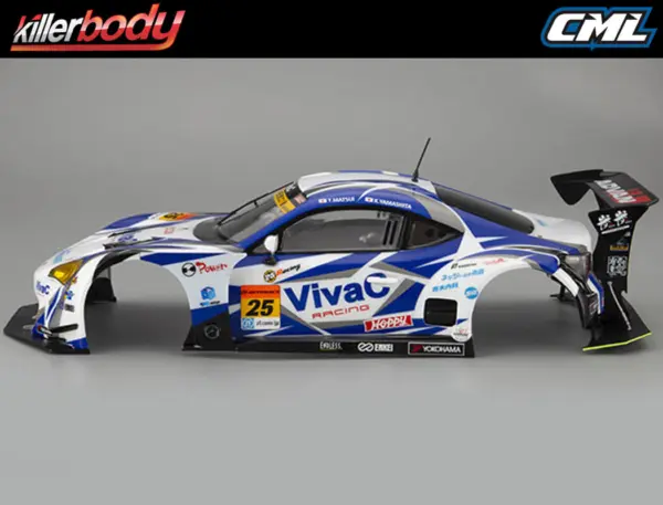 Killerbody Vivac 86 Mc Finished Bodyshell 1/10th