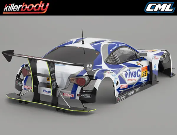 Killerbody Vivac 86 Mc Finished Bodyshell 1/10th