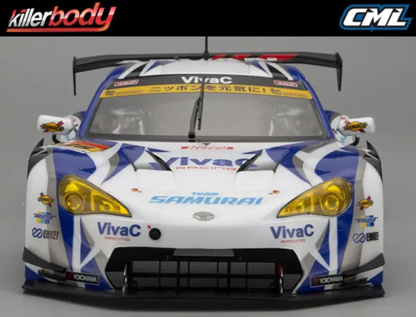 Killerbody Vivac 86 Mc Finished Bodyshell 1/10th