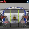 Killerbody Vivac 86 Mc Finished Bodyshell 1/10th - Image 9