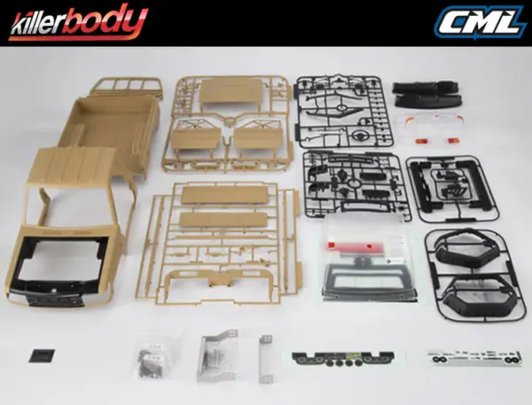 Killerbody Matte Desert Toyota Land Cruiser 70 Hardbody Kit (Trx-4)