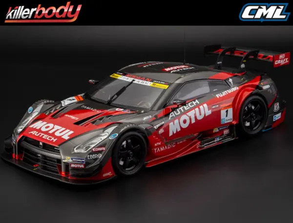 Killerbody Nissan Motul Autech Gt-R 2016 Clear Body Set – view 3