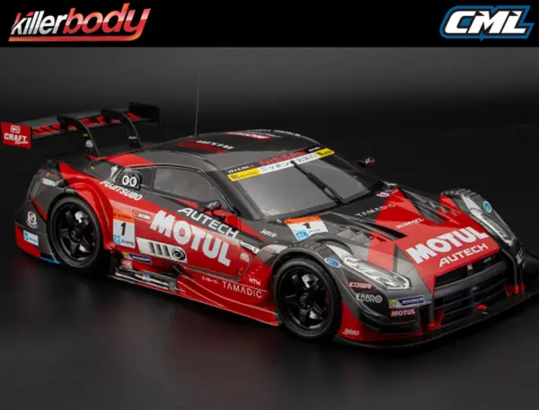 Killerbody Nissan Motul Autech Gt-R 2016 Clear Body Set – view 4