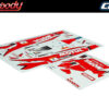 Killerbody Nissan Motul Autech Gt-R Decal Sheet - Image 2