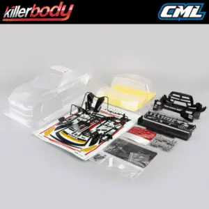 Killerbody Gainer Tanax Gt-R Nismo R35 Clear Body 1/10th