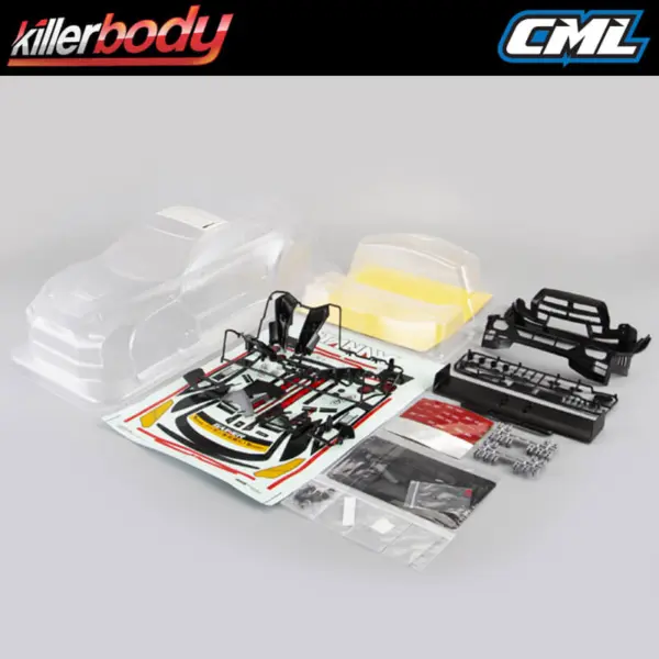 Killerbody Gainer Tanax Gt-R Nismo R35 Clear Body 1/10th