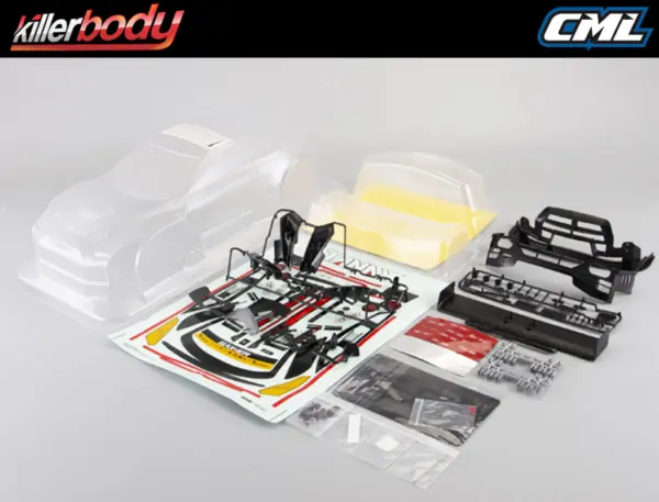 Killerbody Gainer Tanax Gt-R Nismo R35 Clear Body 1/10th