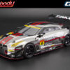Killerbody Gainer Tanax Gt-R Nismo R35 Clear Body 1/10th - Image 3