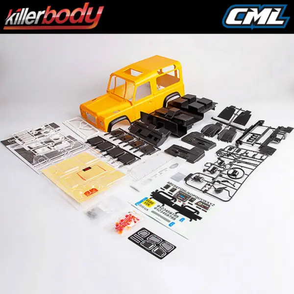 Killerbody Lr90 Hardbody Set Painted Yellow