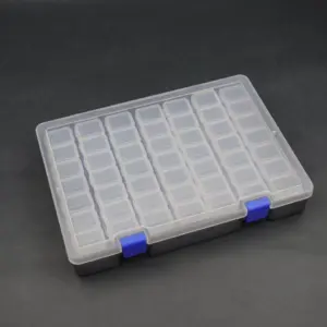 Boite De Rangement Koswork 7x7 Pour Pieces 245x175x38mm