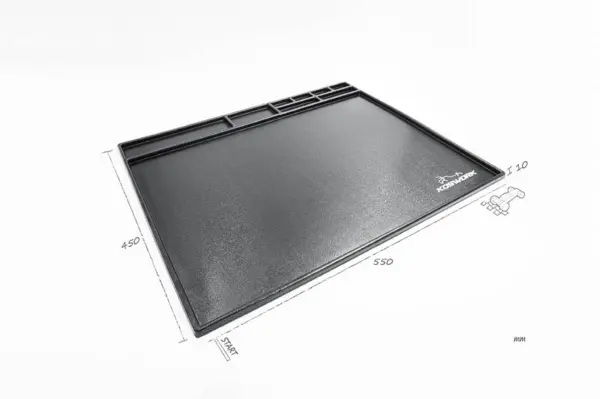 Koswork Assembly Tray 550x450mm Black