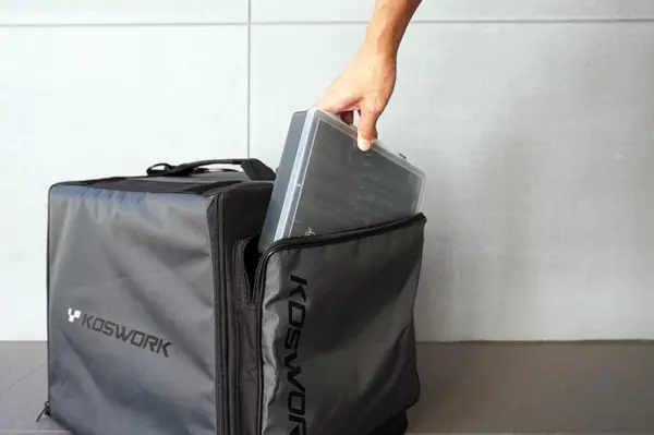 Koswork 1:10 Rc Dual Drawer Bag (540x350x420mm) Pp Frame