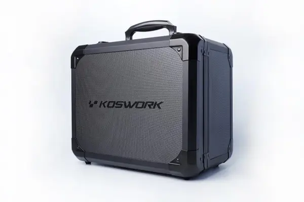 Koswork V2 Mini Black Aluminium Case for Futaba 10px-4pm-7px-7pxr