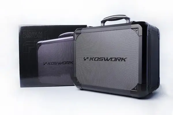 Koswork V2 Mini Black Aluminium Case for Flysky Noble Nb4