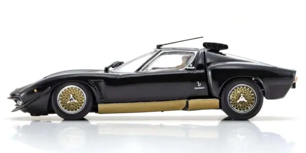Kyosho 1:43 Lamborghini Miura SVR 1970 Black-Gold