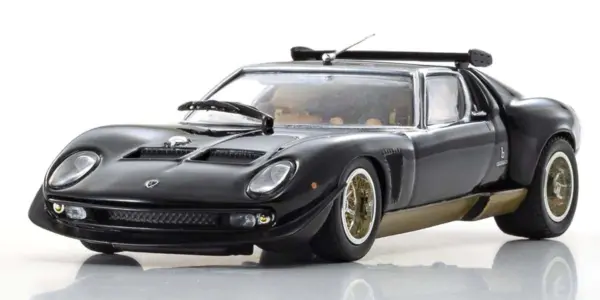 Kyosho 1:43 Lamborghini Miura SVR 1970 Black-Gold
