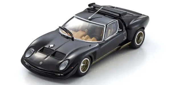Kyosho 1:43 Lamborghini Miura SVR 1970 Black-Gold