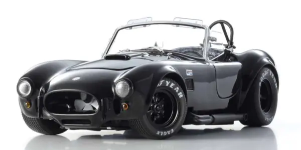 Kyosho 1:18 Shelby Cobra 427 S/C Spider 1962 Black