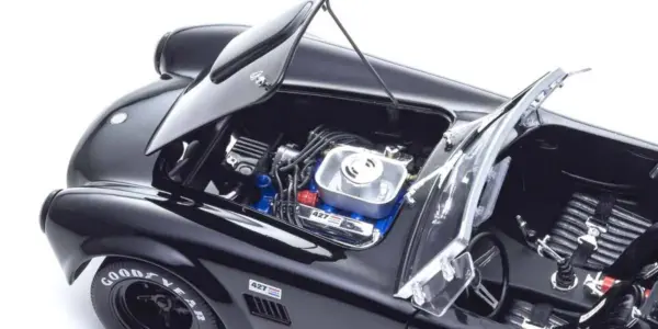 Kyosho 1:18 Shelby Cobra 427 S/C Spider 1962 Black