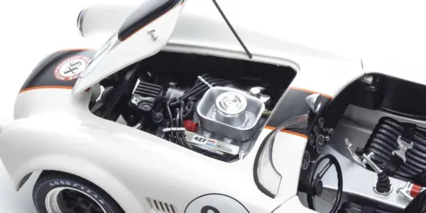 Kyosho 1:18 Shelby Cobra 427 S/C Essex Wire Bridgehampton 1965 nr.91