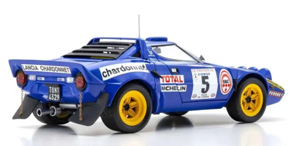 Kyosho 1:18 Lancia Stratos Hf b.darniche Tour De Corse 1976 nr.5