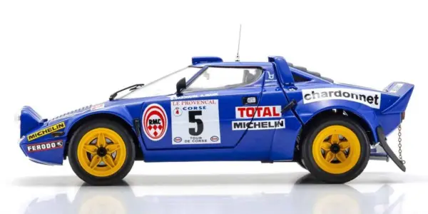 Kyosho 1:18 Lancia Stratos Hf b.darniche Tour De Corse 1976 nr.5
