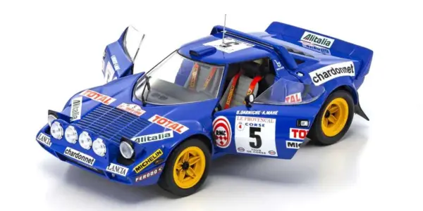 Kyosho 1:18 Lancia Stratos Hf b.darniche Tour De Corse 1976 nr.5