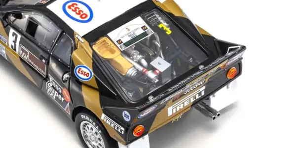 Kyosho 1:18 Lancia Rally 037 f.tabaton Targa Florio 1985 Esso nr.3