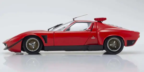 Kyosho 1:18 Lamborghini Miura Sv 1970 Red-Black