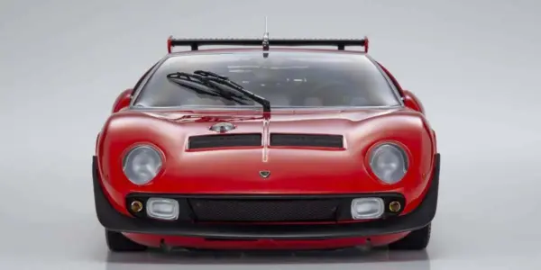 Kyosho 1:18 Lamborghini Miura Sv 1970 Red-Black