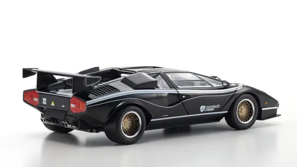 Kyosho 1:18 Lamborghini Countach Lp500r Black-White
