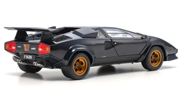 Kyosho 1:18 Lamborghini Countach Lp500s Walter Wolf 1982 Dark Blue