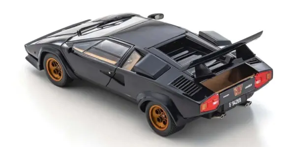 Kyosho 1:18 Lamborghini Countach Lp500s Walter Wolf 1982 Dark Blue