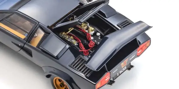 Kyosho 1:18 Lamborghini Countach Lp500s Walter Wolf 1982 Dark Blue
