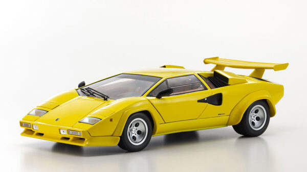 Kyosho 1:18 Lamborghini Countach Lp5000 Quattrovalvove Yellow