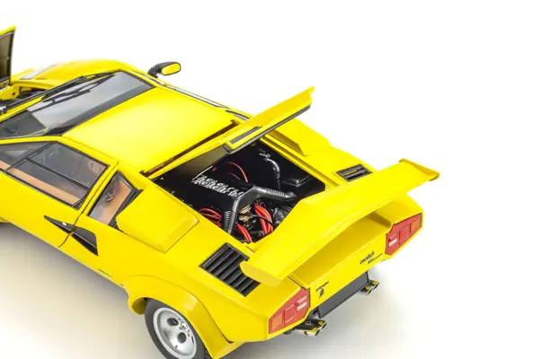 Kyosho 1:18 Lamborghini Countach Lp5000 Quattrovalvole Yellow