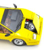 Kyosho 1:18 Lamborghini Countach Lp5000 Quattrovalvove Yellow - Image 6