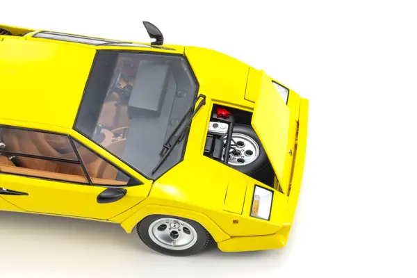 Kyosho 1:18 Lamborghini Countach Lp5000 Quattrovalvole Yellow