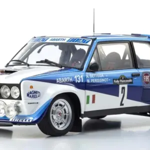 Kyosho 1:18 Fiat 131 Abarth a.bettega Winner Piancavallo 1981 nr.2