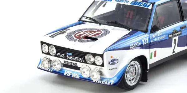 Kyosho 1:18 Fiat 131 Abarth a.bettega Winner Piancavallo 1981 nr.2
