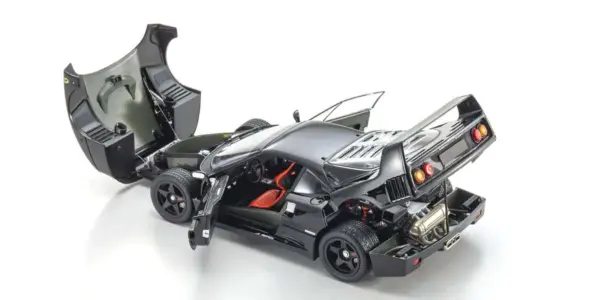 Kyosho 1:18 Ferrari F40 Black 1987 Die-Cast Collection