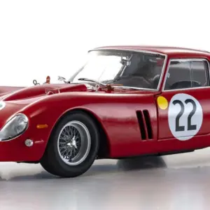 Kyosho 1:18 Ferrari 250 GTO 3rd Over All LM 1962 NR.22 Blaton/Last