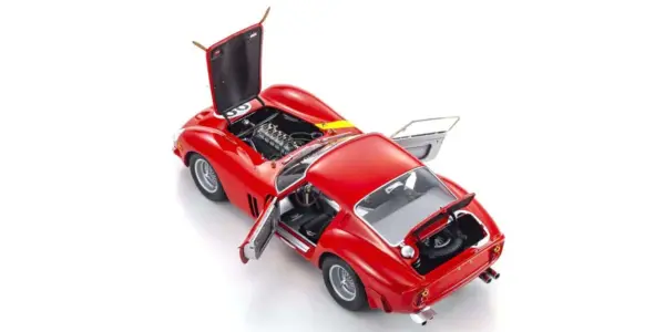 Kyosho 1:18 Ferrari 250 GTO 3rd Over All LM 1962 NR.22 Blaton/Last