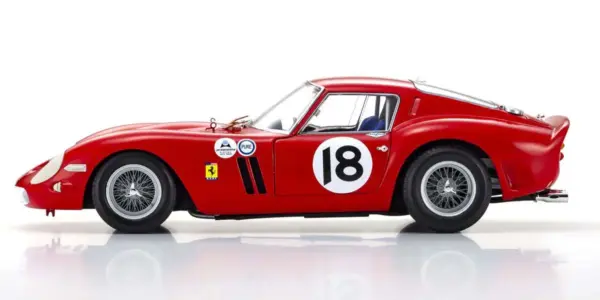Kyosho 1:18 Ferrari 250 Gto Daytona 3h 1st Oa 1963 nr.18