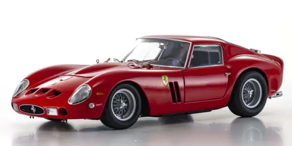 Kyosho 1:18 Ferrari 250 GTO Red 1962 Die-Cast Collection